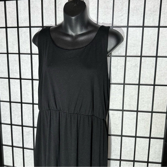 Large Sonoma Womens Sleeveless Black Summer Dress - Picture 4 of 9